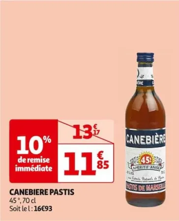 Auchan Hypermarché Canebiere Pastis Offres et Promotions