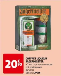 Auchan Hypermarché Coffret Liqueur Jagermeister Offres et Promotions