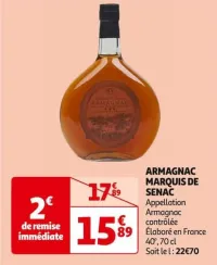 Auchan Hypermarché Armagnac Marquis De Senac Offres et Promotions