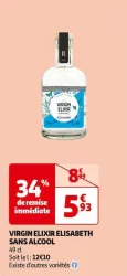 Auchan Hypermarché Virgin Elixir Elisabeth Sans Alcool Offres et Promotions