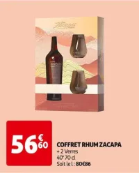 Auchan Hypermarché Coffret Rhum Zacapa Offres et Promotions