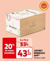 Auchan Hypermarché Coffret Bordeaux Aop Offres et Promotions