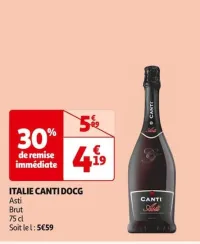 Auchan Hypermarché Italie Canti Docg Offres et Promotions