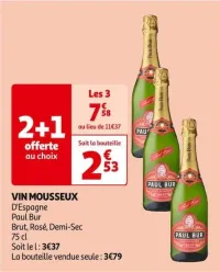 Auchan Hypermarché Vin Mousseux Offres et Promotions