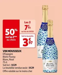 Auchan Hypermarché Vin Mousseux Offres et Promotions