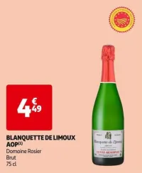 Auchan Hypermarché Blanquette De Limoux Aop Offres et Promotions