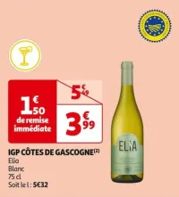 Auchan Hypermarché Igp Côtes De Gascogne Offres et Promotions