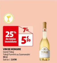 Auchan Hypermarché Vin De Hongrie Offres et Promotions