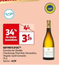 Auchan Hypermarché Igp Pays D'oc Offres et Promotions