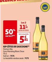 Auchan Hypermarché Igp Côtes De Gascogne Offres et Promotions