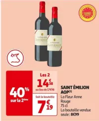 Auchan Hypermarché Saint Émilion Aop Offres et Promotions