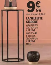 Centrakor LA SELLETTE GIGOGNE Offres et Promotions