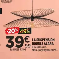 Centrakor LA SUSPENSION DOUBLE ALARA Offres et Promotions