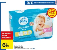 Carrefour Couches Ultra Dry Offres et Promotions