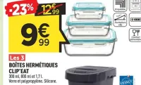 Centrakor BOÎTES HERMÉTIQUES CLIP’EAT Offres et Promotions