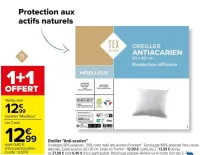 Carrefour Oreiller "Anti-acarien" Offres et Promotions