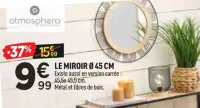 Centrakor LE MIROIR Ø 45 CM Offres et Promotions