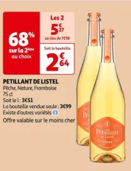 Auchan Hypermarché Petillant De Listel Offres et Promotions