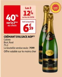 Auchan Hypermarché Crémant D'alsace Aop Offres et Promotions