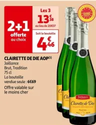 Auchan Hypermarché Clairette De Die Aop Offres et Promotions