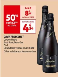 Auchan Hypermarché Cava Freixenet Offres et Promotions