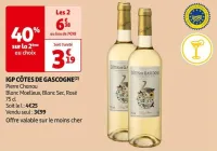 Auchan Hypermarché Igp Côtes De Gascogne Offres et Promotions