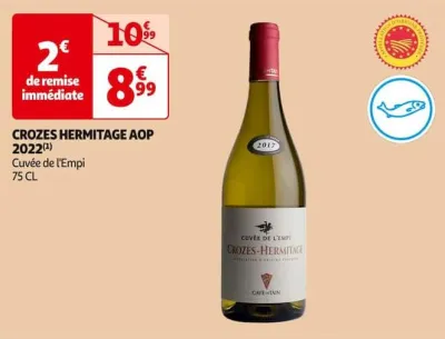 Auchan Hypermarché Crozes Hermitage Aop 2022 Offres et Promotions