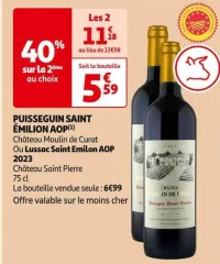 Auchan Hypermarché Puisseguin Saint Émilion Aop Offres et Promotions