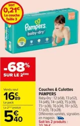 Carrefour Market Couches & Culottes Offres et Promotions