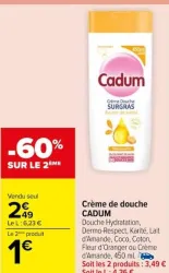 Carrefour Market Crème de douche Offres et Promotions