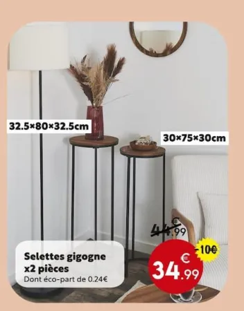 Maxi Bazar Sellettes gigogne Offres et Promotions