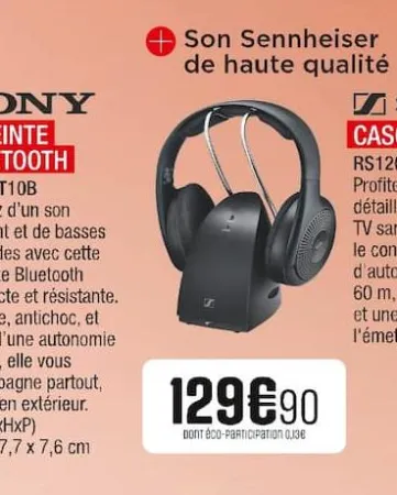 Extra Casque tv Offres et Promotions