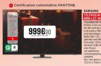 Extra Téléviseur Mini-LED 4K Offres et Promotions