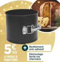 Centrakor Le moule à panettone Offres et Promotions