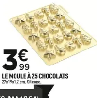 Centrakor Le moule à 25 chocolats Offres et Promotions