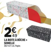 Centrakor La boite à bûche + semelle Offres et Promotions