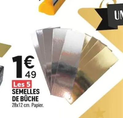 Centrakor Semelles de bûche Offres et Promotions