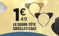 Centrakor Le serre-tête oreilles chat Offres et Promotions