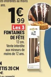 Centrakor Fontaines de fête Offres et Promotions