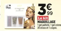 Centrakor Kit Maquillage Or Offres et Promotions