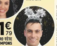 Centrakor Serre-tête pompons Offres et Promotions