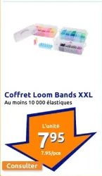 Action Coffret Loom Bands XXL Offres et Promotions