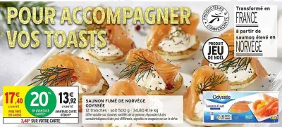 Intermarché Signal - saumon fume de norvege Offres et Promotions