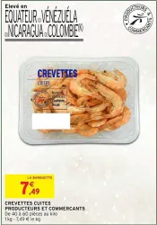 Intermarché Crevettes cuites producteurs et commerçants Offres et Promotions