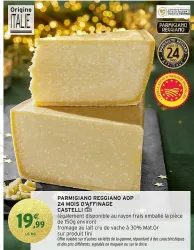 Intermarché Fini - parmigiano reggiano aop 24 mois d'affinage Offres et Promotions