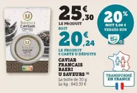 Hyper U U - caviar francais baeri saveurs Offres et Promotions