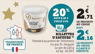 Hyper U U - rillettes saveurs Offres et Promotions