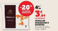 Hyper U U - girolles surgelees saveurs Offres et Promotions