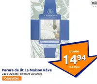 Action Parure de lit Offres et Promotions