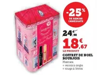 Hyper U Coffret de noel bourjois Offres et Promotions